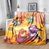 1 Stück Cartoon Magischer Teppich Decke, Weiche Überwurfdecke für Bett Couch Sofa