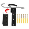 Bike Storage Rack Wall Mount Rotatable Rack For Bicycle Outdoor & Indoor Space-Saving Universal Metal Bicycle Storage Stand