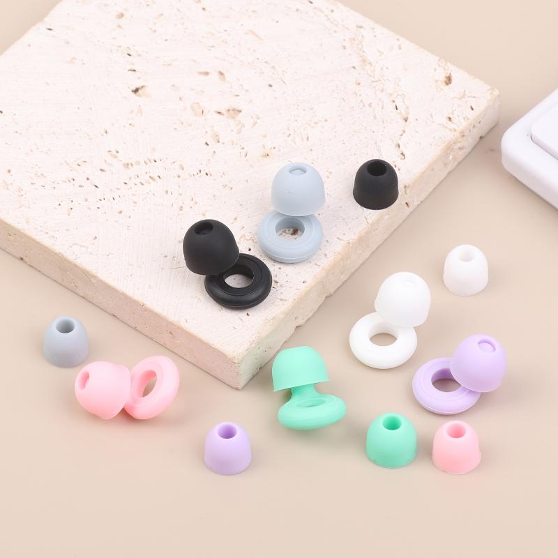 Silicone Earplugs For Sleep Insulation Dormitory Study Nap Time Noise Reduction Airplane Decompression Sleep Swimming Etc
