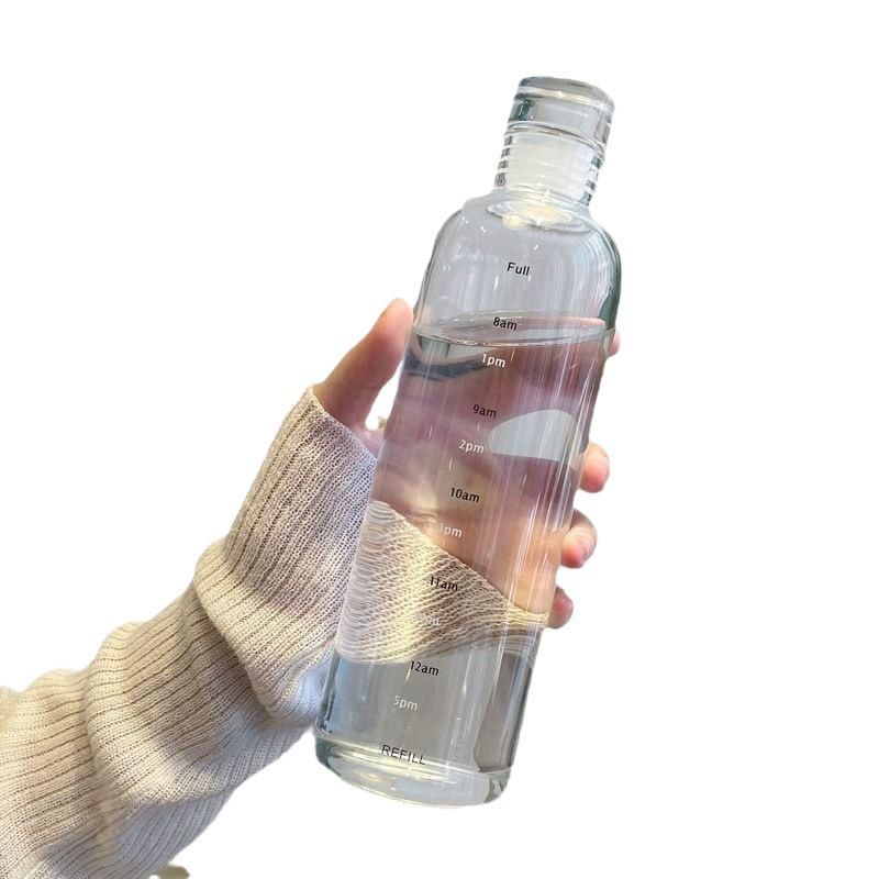 Portable, High-Temperature Resistant & Durable Plastic Water Bottle for Students and Sports.