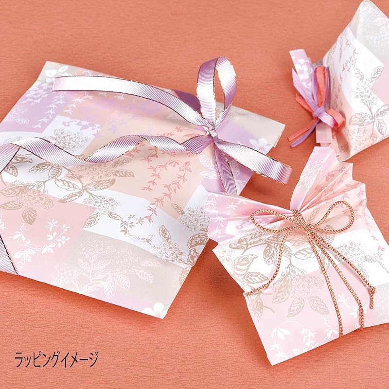 Shimojima Heiko Paper Bags, Patterned Small Bags, No Flap, Size 18, White, 11.5 X 16 Cm, 200 Pieces