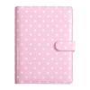 A5 Loose-leaf Account Notebook Spotted Cover Planner Custom Financial Organizer Multi-slot Work Journal Portable Record Book