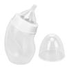 180ml Haustierfütterflasche Schiefkopf Haustierfütter-Saugerflasche für Babykatzen Hunde Weiß