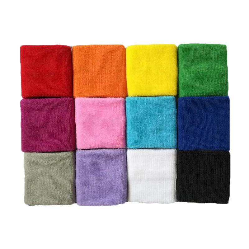 Nylon Sweat-Absorbent Sports Wristband for Basketball & Badminton