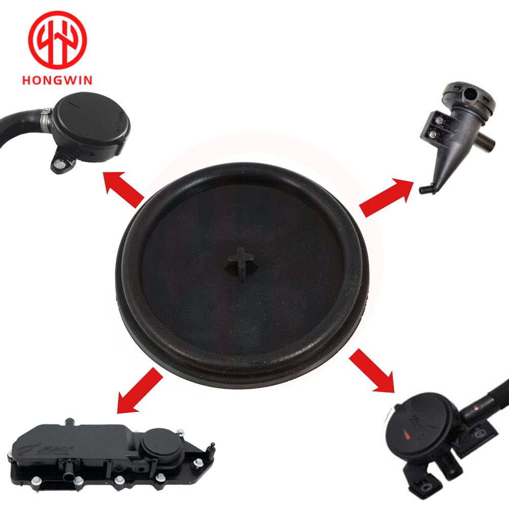 OE 6650180433 11810-5X20A Head Cylinder Rocker Valve Cover Crankcase Ventilation Breather Membrane For Nissan Infiniti Ssangyong