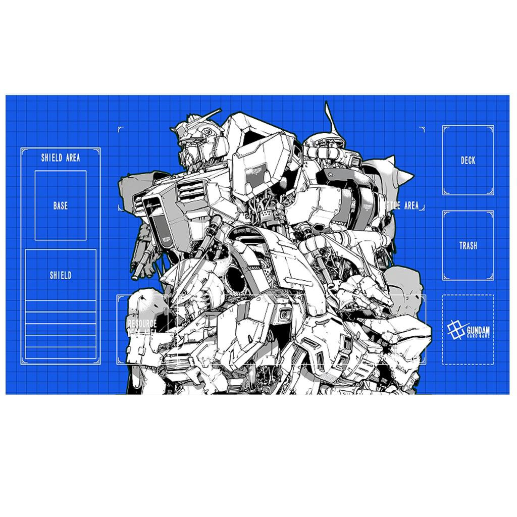Gundam Playmat Self Made The Witch From Mercury Rubber Anti-slip GCG Battle Card Mat Anime Gift