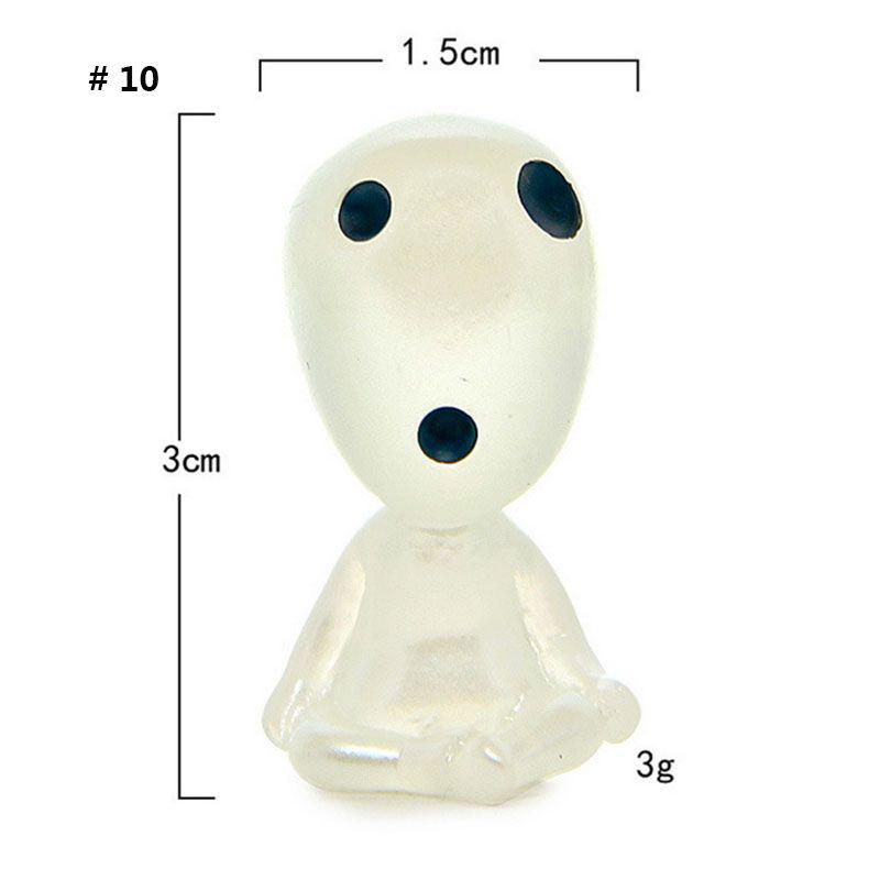 Enchanting Mini Mononoke Luminous Tree Elves Doll Ornament For Micro Landscape Bonsai