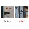 For Hyundai Elantra 2021-2025 Black Matte Car Door Lock Screw Protector Cover