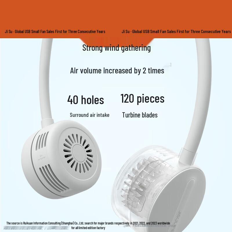 

Jisu Portable Bladeless Neck Fan
