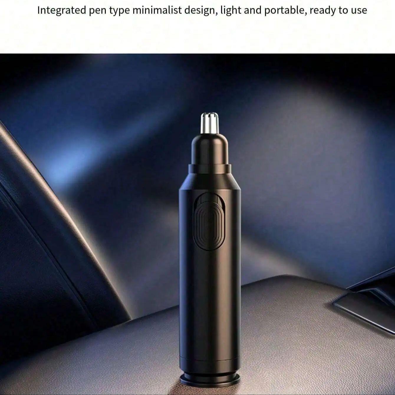 

Electric nose shaving device for safe facial care, men s shaving ear and nose device чёрный