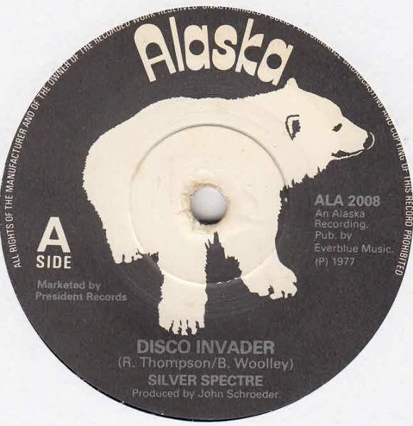 

7inch Record SILVER SPECTRE - Disco Invader ALA2008 ALASKA 1977 UK Dance & Electronica Used