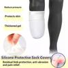 Verdickter medizinischer Gel-Prothesenstrumpf, atmungsaktiv, elastisch, schweißabsorbierend, weich, Stumpfschutz für Amputierte, Wadenstulpe, abriebfest