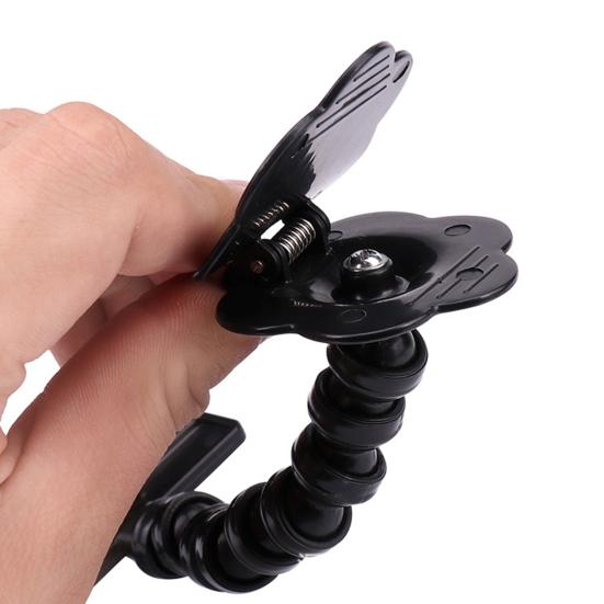 Phone Clip for Pet Photos, Dog Photo Shoot Tool, Bendable Pole with Pet Treat Clip, Get Your Pet to Look at the Camera Instantly for Cats Dogs
