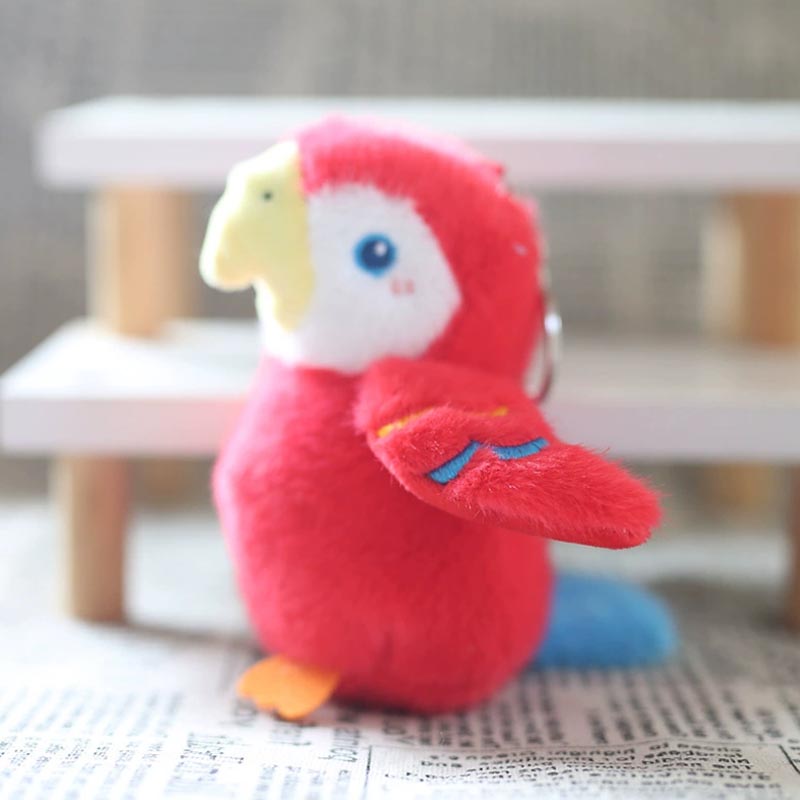 Lovely Bird High Fidelity Parrot Peony Parrot Plushie Budgerigar Budgie Plush Toys Lifelike Animals Simulation Stuffed Doll Toy