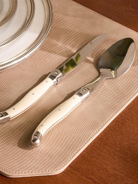 casamia rouen cutlery set 3P_ivory ivory