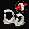 10Pcs 16/20/25/32/40/50/63mm Plastic PPR Pipe Fixed Clamp With Cover For Pipe Tube Ground Wall Support Bracket