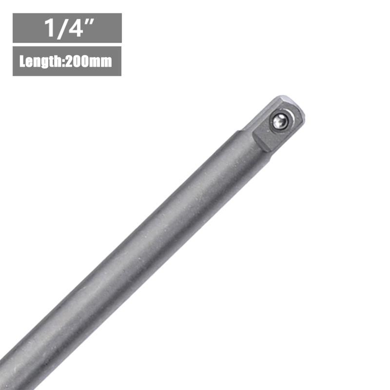 Socket Adapter Extension Hexagonal Shank To Square Socket Electric Wrench Extension Converter