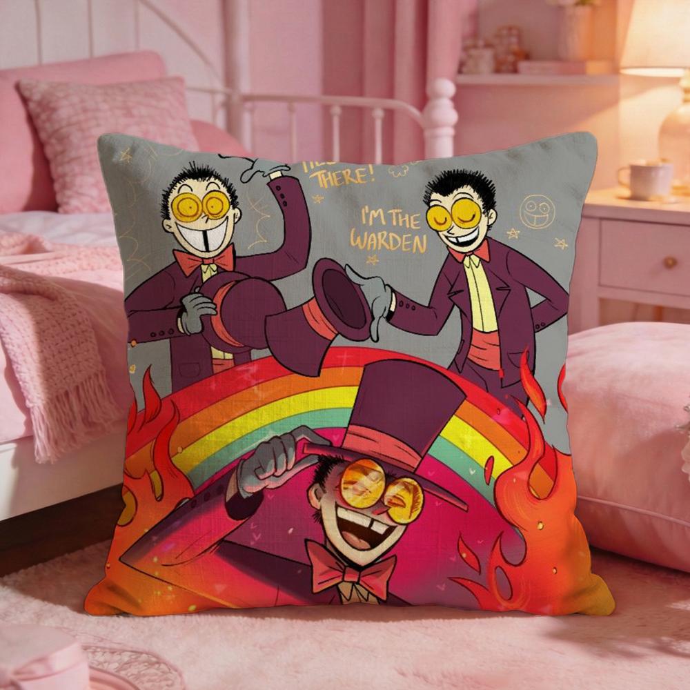 Adult Animation SSuperjails Cushion Cover Premium Comfort Reversible Pillow Cove Two in One Design for Any Room Car Interior