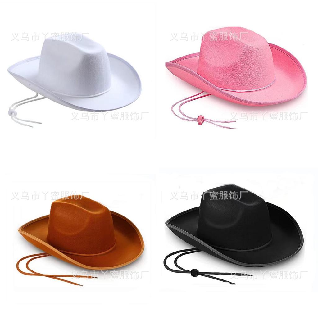 Cowboy Hat Costume Prop With Sewing Craft For Party And Gift For Friends