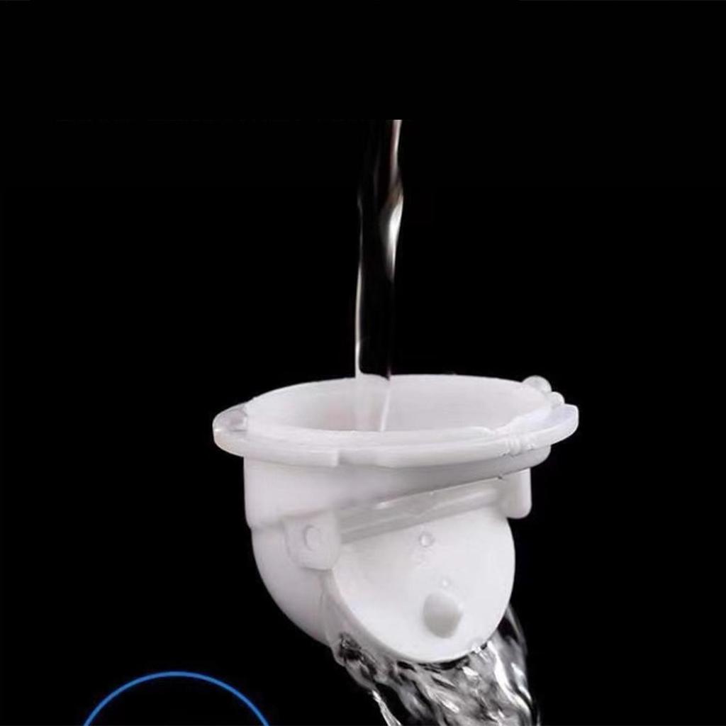 Sink Drain Pipe Kit Drain Tubing Sink Drain Kit Sink Plumbing Kit Bathroom Sink Drain Pipe Replacement Parts Anti-Clog