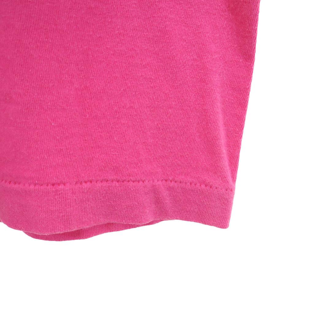 FRUIT OF THE LOOM 90s Old USA Made Short Sleeve Single Stitch Message T-shirt Men's Used