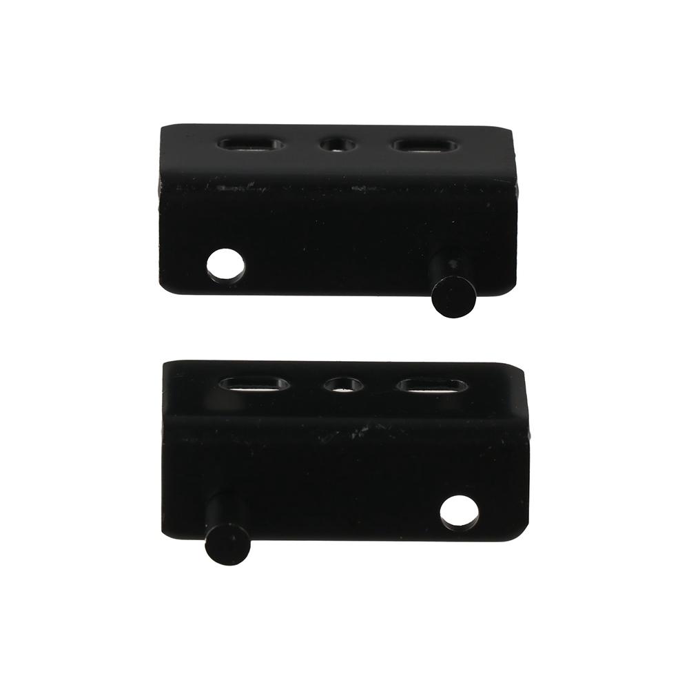 2pcs Stainless Steel Concealed Shaft Multifunction Upper Lower Hinge Clips  Furniture