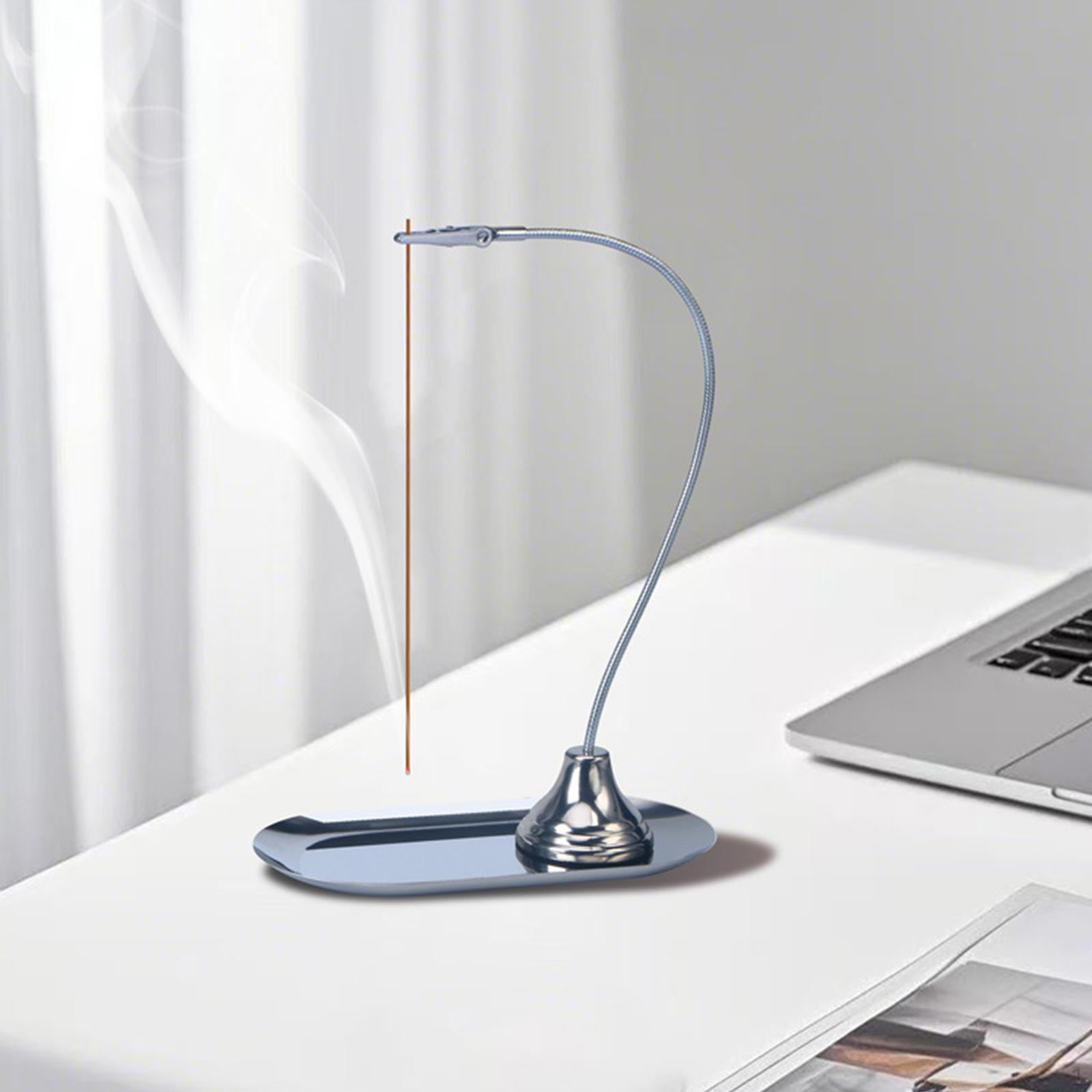 

Incense Holder Bendable Elegant Flexible Height Adjustable Home Decor Burner for Tea House