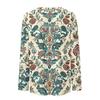 Long Sleeve Shirts For Women Cute Print Graphic Tees Blouses Casual Plus Size Basic Tops Pullover