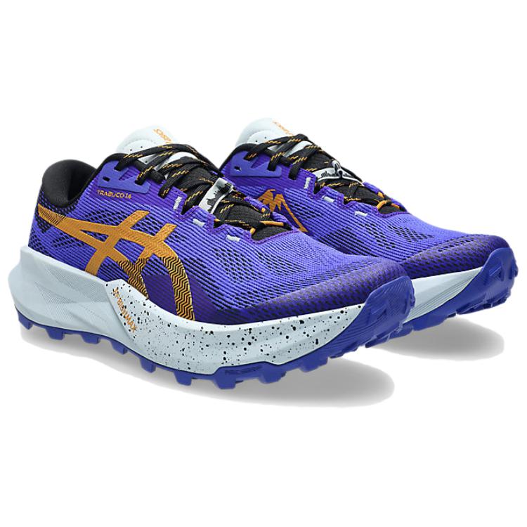 Asics Gel Trabuco 14 Trail Running Shoes Men's Purple 1011C166-400