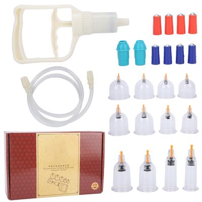 Cupping Therapy Set Cupping Vacuum Suction Cups Hand Pump Magnetic Needle Set