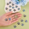 5/10/15 pezzi ciondolo ovile smaltato in lega, ciondolo animale carino, usato per braccialetto fai-da-te, collana, orecchino, creazione di gioielli