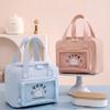 New Lunch Box Bag Aluminized Oxford Insulated Thermal Bag Outdoor Heat Cold Protection Portable Meal Carrier for Work School