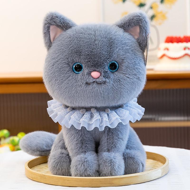 

Adorable Kitten Plush Doll for Kids, Soothing Sleep Companion, Popular for Girls 25cm