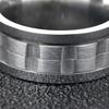 9mm Rotating Gear Ring for Men Titanium Steel Stainless Steel Ring Durable Fashion Jewelry