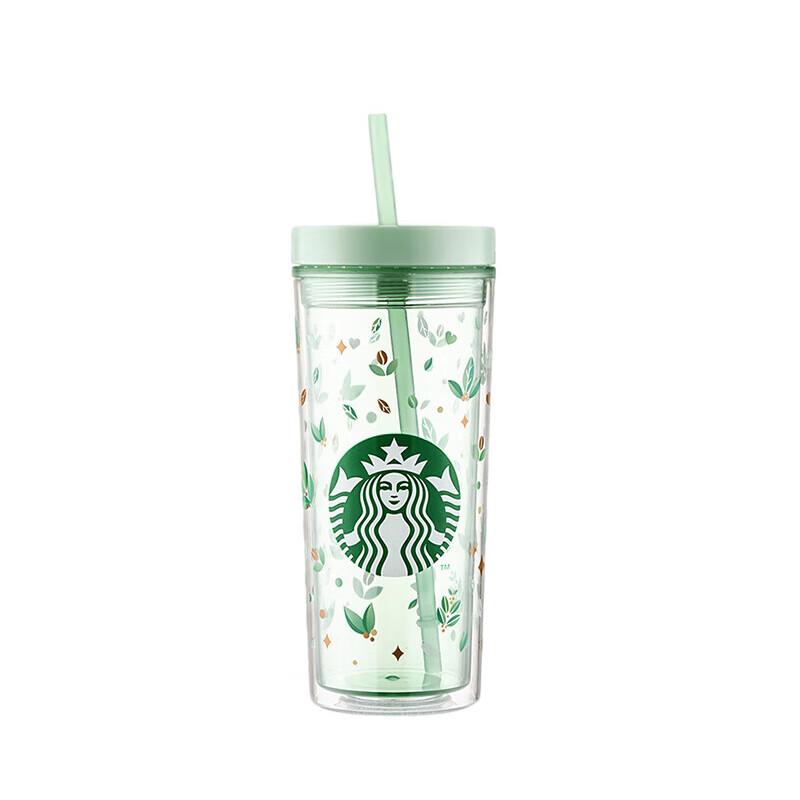 Starbucks Green Wilderness Series Straw Tumbler 473ml