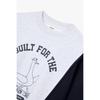 STUDIO TOMBOY Color Detail Graphic Sweatshirt 9106122108ar 
