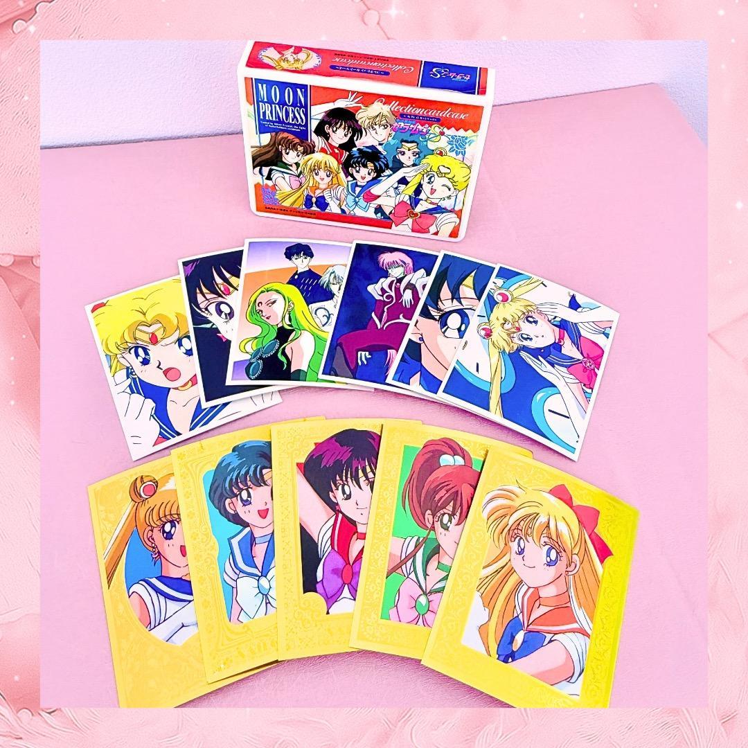 Used Sailor Moon Bromide Card Gold Placard That Time 90 s Heisei Retro