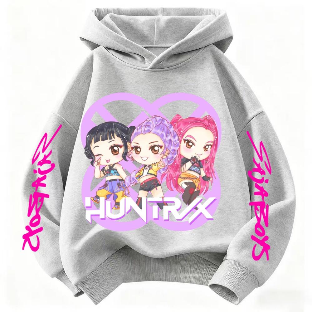 Kids Anime Demon Slayer Tomioka Print Hoodie Unisex Boys Girls Casual Tshirt 100-160cm Childrens Cartoon Clothes