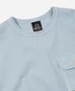 FRIZMWORKS Cigarette Pocket Pigment Dyeing Tee _ Ice