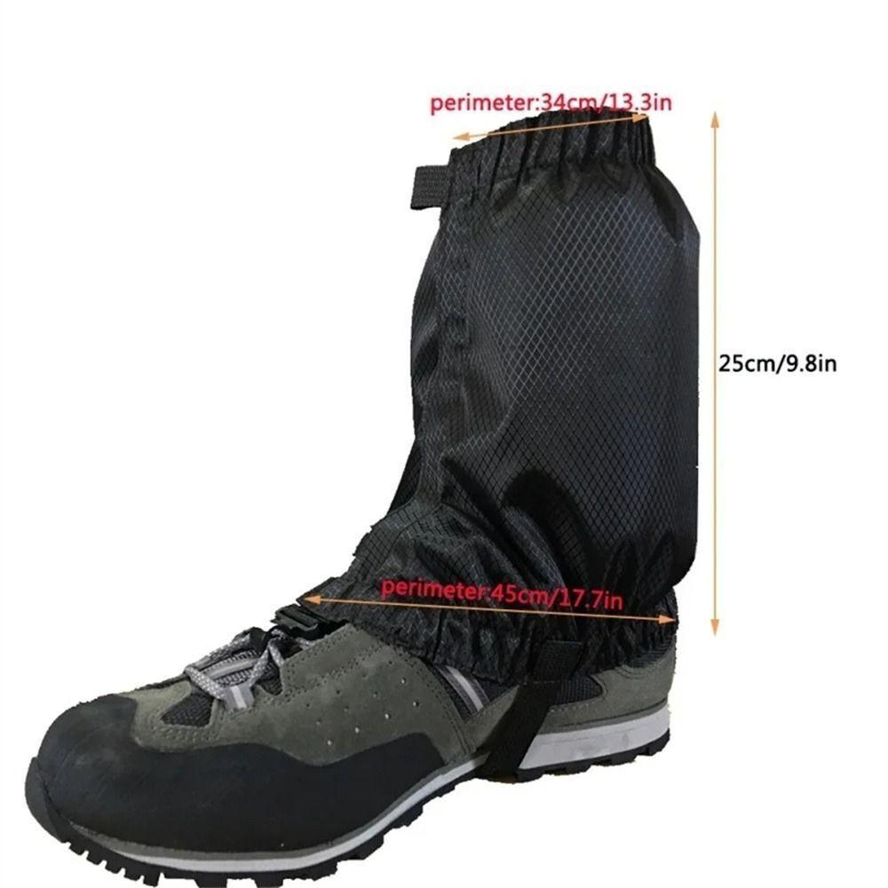 Breathable Legging Gaiter Oxford Cloth Shoe Snow Gaiters Climbing Camping Hiking Ski Boot