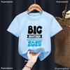 Big Brother Loading 2025 Letter Printed Tshirt Boys Funny Kids Clothes Harajuku Kawaii Children'S Clothing T-Shirt Streetwear