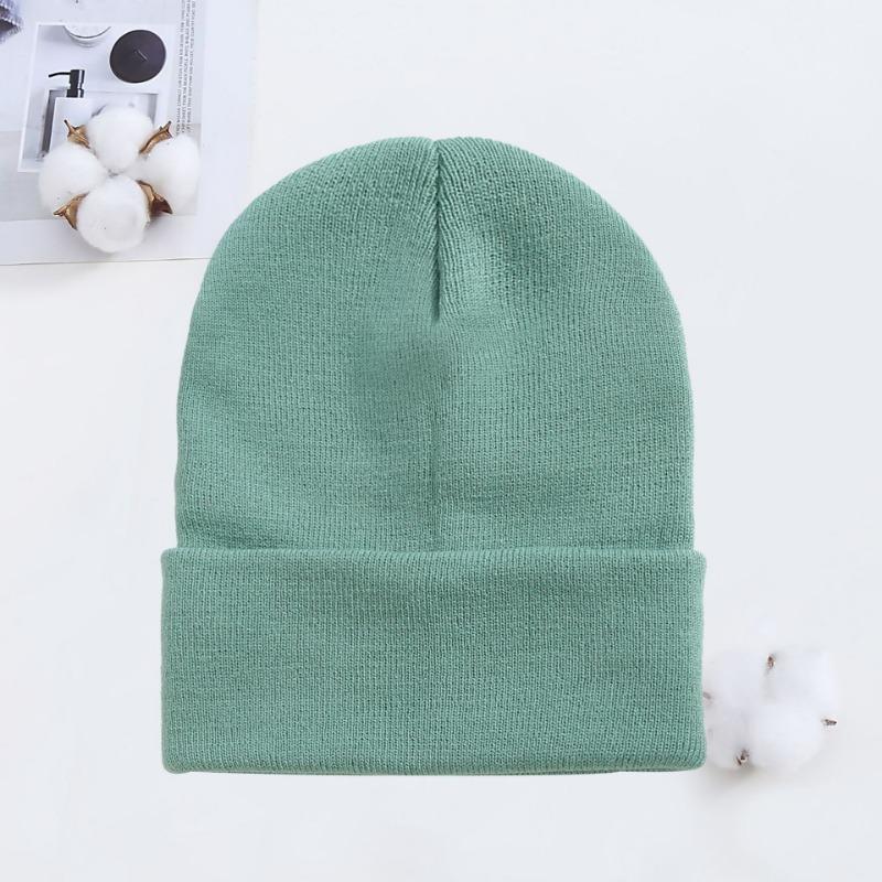 Knitted hats Versatile cold-proof autumn and winter hats Women's wool hats Knitted hats Men's