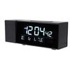 Digital Alarm Clock with Colorful Night Light, FM Radio, Date Week Temperature Humidity Display, 6 Alarms, Snooze, USB
