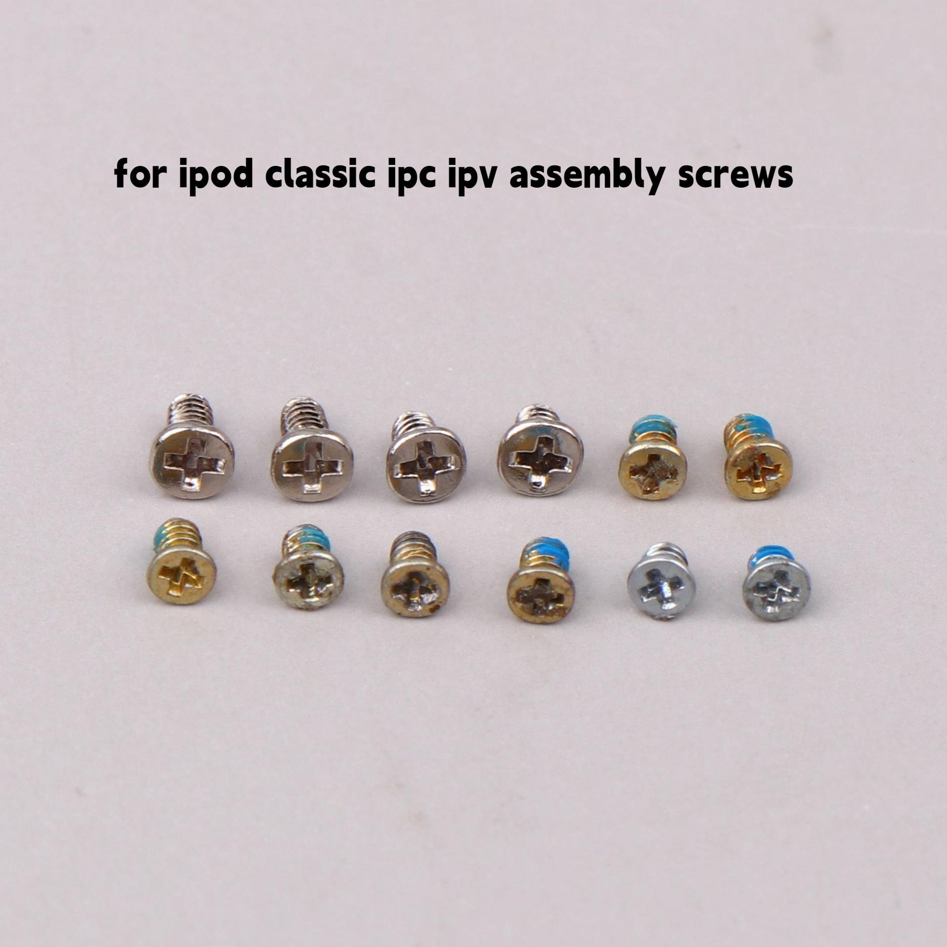 

12 шт./набор для iPod Classic винты крестовые винты ремонт замена IPC IPV сборочные аксессуары one size