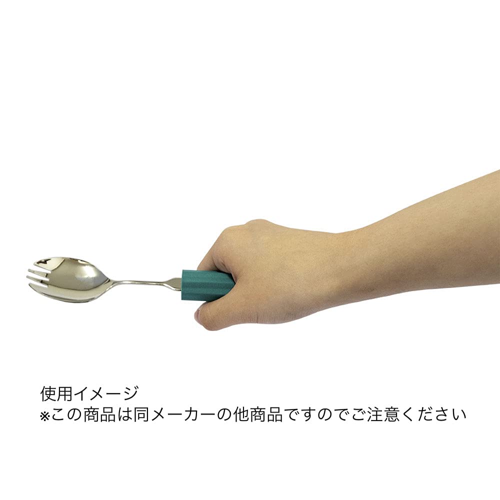 All-stainless steel handle, large spoonfork combination (includes Sponsi NS-2)