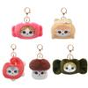 Mofusand Cat Plush Keychain, Candy/Mushroom/Heart Shaped Kitten Pendant, Cute Soft Bag Charm for Girls