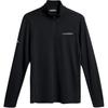 J.Lindeberg Mens Zip Neck Regular Golf Sweatshirt