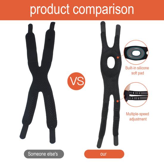 2Pcs Patella Knee Strap Elastic Men Women Sports Tennis Basketball Running Cycling Knee Pain