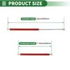 Motoforti Universal Lift Support Strut Window Toolbox Gas Springs, 20"/500mm, 120lb/535N/54kg, Red, 2-Piece Set