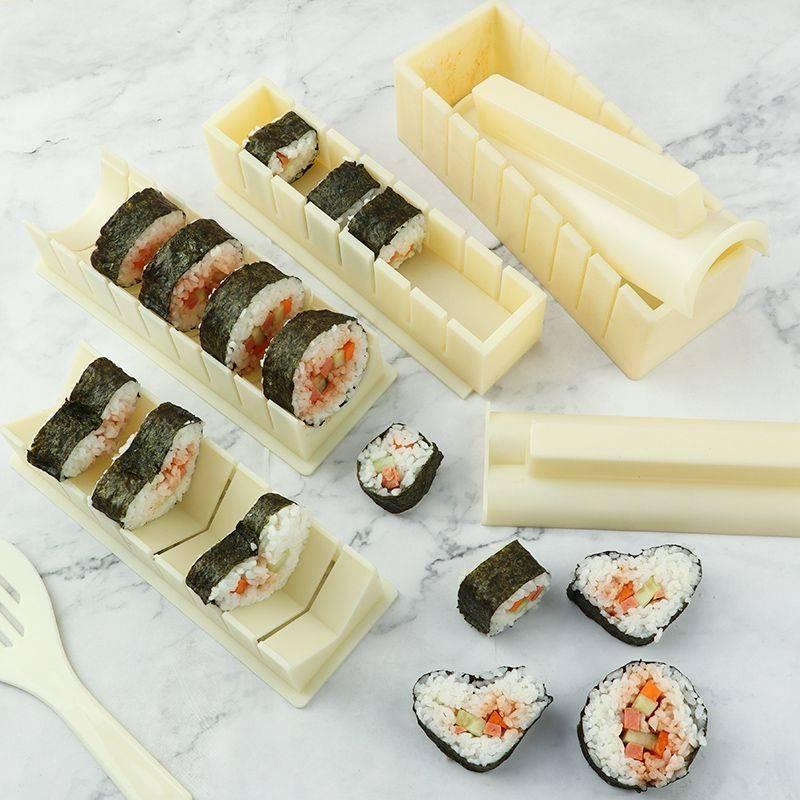 1 Piece Diy Rice Ball Molder Sushi Making Tool Cake Roll Press Maker Japanese Mold Tool